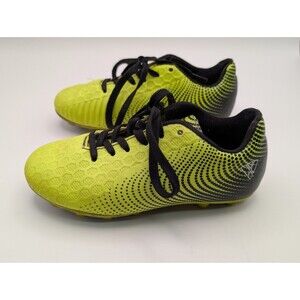 Vizari Stealth FG Youth Soccer Cleats Neon Yellow/Black Size 11C Firm Ground
